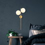 Opviq Lámpara de pared Fazli - 10410 Oro brillante
